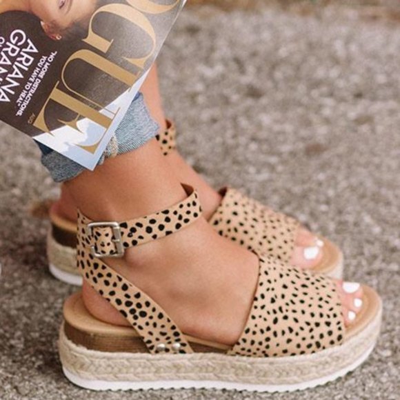soda ankle banded espadrille